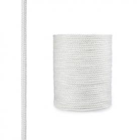 Corde de cheminée en fibre de verre SKD02 blanche 6 mm