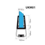 Joint de douche magnetique UKM01 pour la vitre de l’épaisseur 3,5-5 mm nr.3