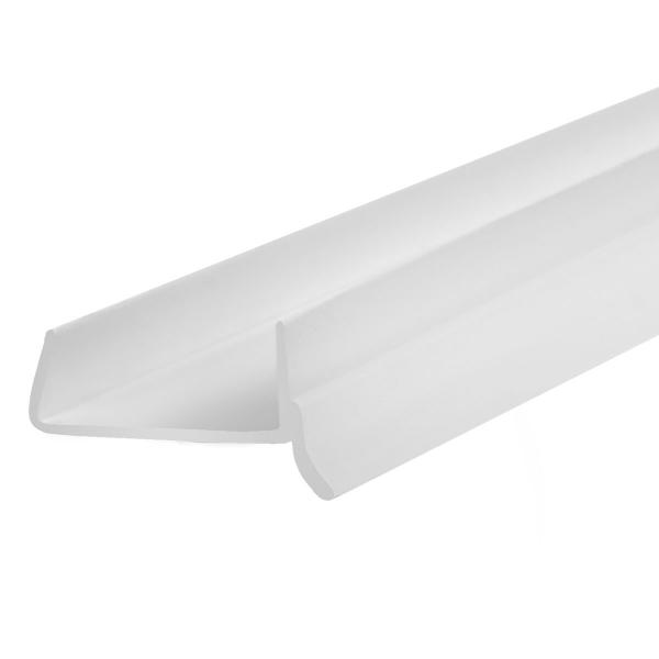 Joint de plinthes de cuisine 16, 18, 19 mm blanc - Steigner